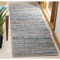 Safavieh Cape Cod Hand Woven Rectangle Rug- Natural - Blue- 5 x 8 ft. CAP351A-5 - alternate 2
